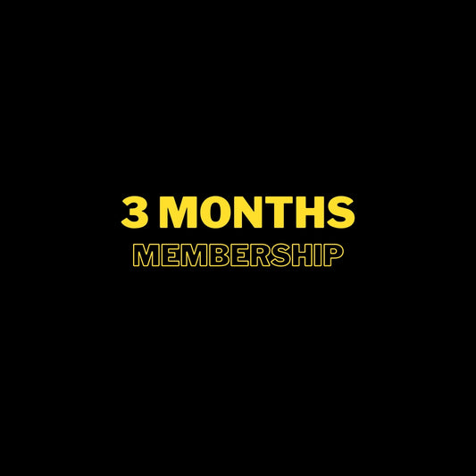 3 Month Membership